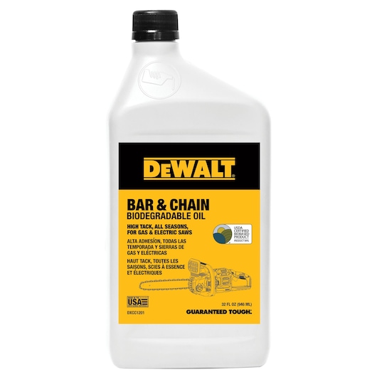 Biodegradable Chainsaw Oil 32oz bottle