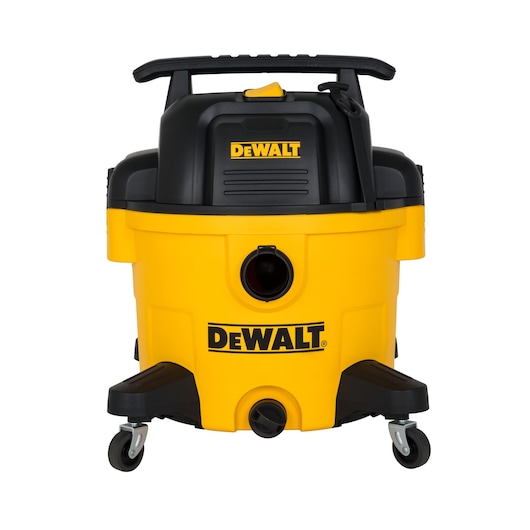 Front facing DeWalt StealthSonic 9 gallon Wet/Dry Vacuum 