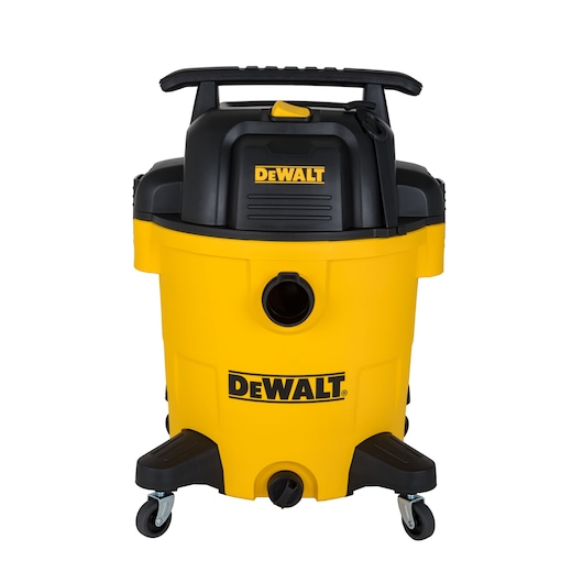 Front facing DeWalt StealthSonic 12 gallon Wet/Dry Vacuum 