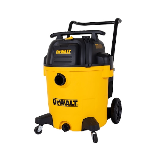 Dewalt Stealthsonic Left Side Angle View Wet/Dry Vac